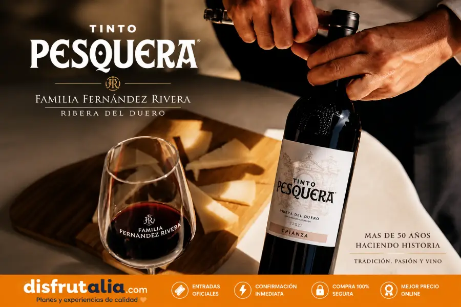 Visita El Lagar en la bodega Tinto Pesquera